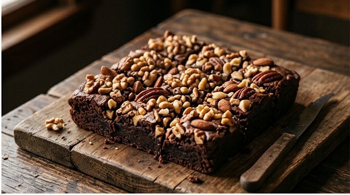 Brownie de Nozes
