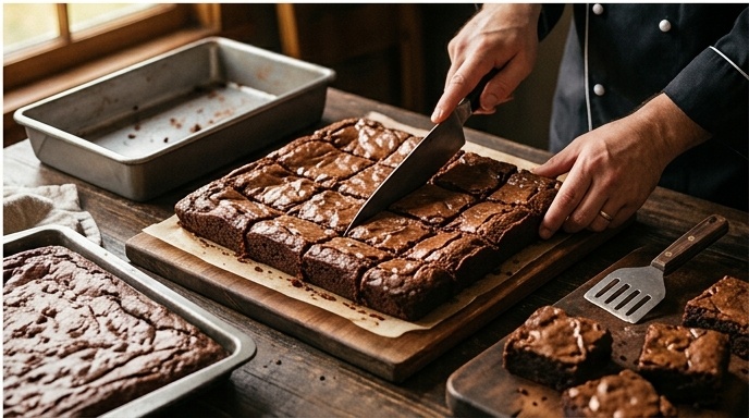 Brownie de Flor de sal