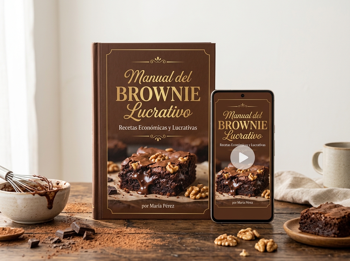 Ebook Manual del Brownie Lucrativo - Libro y App